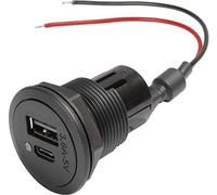 Pro Car Prise USB double ProCar Power USB-C/A 12 ou 24 V DC