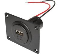 ProCar Prise d’alimentation USB encastrable avec plaque de montage Charge de