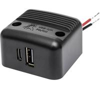 ProCar Prise femelle double Power USB-C/A PD/QC max. 30 W 12 V, 24 V