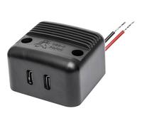 ProCar Prise femelle double USB-C Power PD/QC max. 2x 30 W 12 V, 24 V