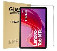 ProCase 1 Verre Trempé pour Lenovo Idea Tab 11" 2025/ Tab M11 2024 (TB330FU)/ Tab K11 et K11e 2024 11" Pouces, Film Protection Écran pour Lenovo 11" Tab M11/K11 2024 Anti-Rayures sans Bulles -Clair