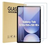 ProCase 2 Verre Trempé pour Galaxy Tab S9 FE Plus (SM-X610/ X616B) / Tab S9 Plus(SM-X810/X816B/X818U/ X816N)/S10+ 12.4 Pouces 2023, Film Protection d'Écran Tablet S9+ /S9 FE+ 12.4"