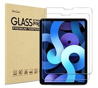 Procase 2 Verres Trempé pour iPad Air 5ème 2022/ Air 4ème en 2020 10.9 Pouces/iPad Pro 4ème 11 Pouces 2022, Film Protection Anti Rayures 0.33mm Épaisseur Dureté 9H
