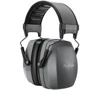 Procase Casque Anti Bruit Adolescent et Adule, Réglable Grand Confort, avec une Atténuation de SNR 36dB -Gris