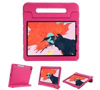 ProCase Coque Antichoc pour iPad Air 5ème 2022/iPad Air 4ème 2020 10.9 Pouces, Étui Housse de Protection avec Poignée Anti-dérapants -Magenta