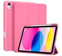 ProCase Coque avec Porte-Stylet pour iPad(A16) 11 Pouces 2025, iPad 10ème Génération 10.9" 2022, Nouvel Étui Amélioré, Housse de Protection Anti-Chute -Rose