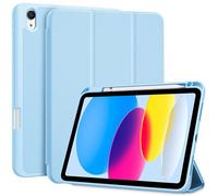 ProCase Coque avec Porte-Stylet pour iPad(A16) 11 Pouces 2025, iPad 10ème Génération 2022, iPad 10.9" 2022, Nouvel Étui Amélioré, Housse de Protection Anti-Chute -Bleu Ciel