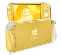 ProCase Coque de Protection pour Nintendo Switch Lite 2019, Transparente, Souple et Fine, en TPU Cristal, Anti-Chocs, Anti-Rayures, Transparent