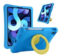 ProCase Coque Enfant Antichoc pour iPad Air 11 Pouces (M2) 2024, iPad Air 5ème 2022/iPad Air 4ème en 2020 10.9 Pouces, Poignée Rotative à 360 Degrés -Bleu