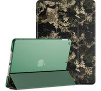 ProCase Coque iPad 9/8/7ème Génération 2021/2020/2019, Coque iPad 10.2", Housse Étui de Protection, Veille/Réveil Automatique -Camouflage