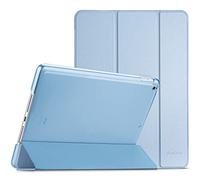 ProCase Coque iPad 9ème Génération 2021/iPad 8ème Génération 2020/iPad 7ème Génération 2019, Coque iPad 10.2", Housse Étui de Protection, Veille/Réveil Automatique -Bleu Ciel
