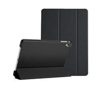 ProCase Coque Légère pour iPad Pro 9.7 2016, Smart Cover Case Housse Étui Transparent Givré avec Support Fonction et Veille/Réveil Automatique (Noir)