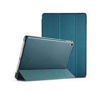ProCase Coque Légère pour iPad Pro 9.7 2016, Smart Cover Case Housse Étui Transparent Givré avec Support Fonction et Veille/Réveil Automatique (Bleu Canard)