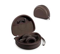 ProCase Coque pour Beats Solo 4/Solo 3, Studio Pro/Studio 3 - Brun foncé | Étui Casque EVA Antichoc avec Poche Filet et Poignée, Rangement Portable de Voyage