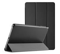 ProCase Coque pour Galaxy Tab A T510 T515 T517, 10.1 Pouces en 2019, Housse Étui de Protection Léger avec Support Fonction, Ultra-Mince et Léger pour Galaxy Tab A SM-T510 SM-T515 SM-T517-Noir