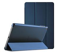 ProCase Coque pour Galaxy Tab A T510 T515 T517, 10.1 Pouces en 2019, Housse Étui de Protection Léger avec Support Fonction, Ultra-Mince et Léger pour Galaxy Tab A SM-T510 SM-T515 SM-T517-Marine