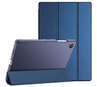 ProCase Coque pour Galaxy Tab A8 10.5" (SM-X200 SM-X205 SM-X207) en 2021 2022, Étui Housse de Protection Anti-Chute, Rabat Magnétique Stable, Ultra Léger et Classique- Marine