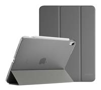 ProCase Coque pour iPad Air 11 Pouces (M4) 2026/(M3) 2025/(M2) 2024, Air 5ème 2022/4ème 2020 10.9 Pouces, Étui de Protection Anti-Chute, Rabat Magnétique Stable -Gris