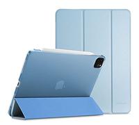 ProCase Coque pour iPad Pro 11 Pouces 2022/2021/2020/2018, Nouvel Étui Amélioré sans Le Moindre Souci pour l’Utilisation, Housse de Protection Anti-Chute -Bleu Ciel