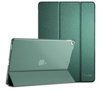 ProCase Coque pour iPad Pro 12.9 2015/2017, 1ère/2ème Génération, A1584/A1652/A1670/A1671/A1821, Housse Étui de Protection avec Support Fonction et Veille/Réveil Automatique -Vert Nuit