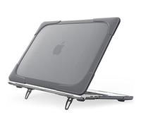 ProCase Coque pour MacBook Pro 16", Modèle A2141, Étui Housse de Protection Coins Renforcés, Résistante aux Rayures et au Jaunissement, Optimiser la Dispersion de la Chaleur-Gris