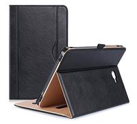 ProCase Coque Samsung Galaxy Tab A SM-T580/T585, Housse Case de Protection, Multiples Angles, Accès à Toutes Les Fonctionnalités-Noir