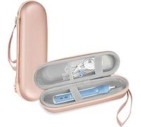 ProCase Étui à Brosse à Dents Électrique Compatible avec Oral-B Vitality Pro/Oral-B IO 2/IO Series/Oral-B Pro/Philips Sonicare, Housse de Voyage pour Oral-B/Oral-B IO Series -Rose Gold