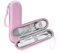 ProCase Étui à Brosse à Dents Électrique Compatible avec Oral-B Vitality Pro/Oral-B IO 2/IO Series/Oral-B Pro/Philips Sonicare, Housse de Voyage pour Oral-B/Oral-B IO Series -Rose