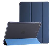 ProCase Étui Antichoc pour iPad 9.7 Pouces 2017/2018 5ème /6ème Génération, iPad Air 1/2, Étui de Protection Cover Case, Support Fonction et Sommeil, Réveil Automatique -Marine