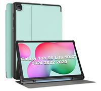 ProCase Étui Coque pour Galaxy Tab S6 Lite 10.4＂SM-P613/ P619 2022, SM-P610/P615 2020, Étui Housse de Protection Anti-Chute, Rabat Magnétique Stable-Menthe