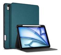 ProCase Étui Coque pour iPad Air 11 Pouces (M3) 2025/(M2) 2024, iPad Air 5ème Génération 2022/ Air 4ème 2020 10,9 Pouces, Étui Housse de Protection Anti-Chute, Rabat Magnétique Stable -Bleu Canard