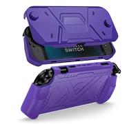 ProCase Étui de Protection pour Nintendo Switch 2 2025, Coque Avant Rigide en PC et Coque Arrière Souple avec Poignée Ergonomique pour la Nouvelle Nintendo Switch 2 7,9 Pouces 2025 -Violet