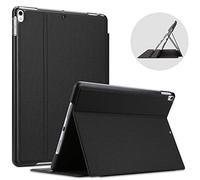 ProCase Étui pour iPad 10.5 Pouces, iPad Air 3 (modèle:A2123 A2152 A2153 A2154), iPad Pro 2 (modèle:A1701 A1709 A1852), Étui Housse de Protection Anti-Chute, Rabat Magnétique Stable-Noir