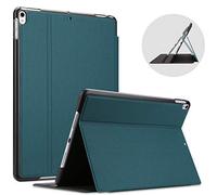 ProCase Étui pour iPad 10.5 Pouces, iPad Air 3 (modèle:A2123 A2152 A2153 A2154), iPad Pro 2 (modèle:A1701 A1709 A1852), Étui Housse de Protection Anti-Chute, Rabat Magnétique Stable-Bleu Canard