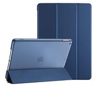 ProCase Étui pour iPad 9ème/8e/7ème génération 10,2 Pouces 2021 2020 2019, Housse de Protection Smart Case Cover Compatible avec iPad 9/8/7 Bleu foncé