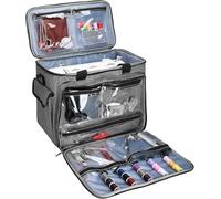 Procase Grand Sac Machine à Coudre, Sac Rangement Très Résistant, Fond Renforcé, Poches Multiples pour Singer, Janome, Brother, Jaguar, Silver, Uten, Alfa, Elna, Proline, Smart-c
