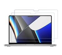 ProCase Lot de 2 Verre Trempé pour MacBook Pro 14.2 2024 (M4), Pro 14 M2 2023/M1 Pro 2021/M1 Max 2021, Film de Protection d'Ecran 9H