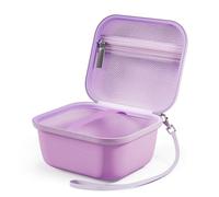 ProCase Pochette pour Appareil Photo Instantané Enfant, Housse pour ASTGMI/HiMont/Hangrui/TIATUA/CalineGam, Étui Universel pour Appareil Photo Compact, Caméra Enfant et Papier et Câbles -Violet