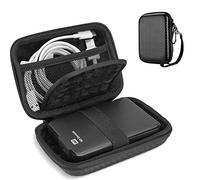 ProCase Pochette pour Disque Dur Externe 2.5", Sacoches et Étuis pour Disque Dur, Compatible avec UnionSine, Seagate, Toshiba Canvio Partner, WD, Samsung SSD, Housse de Protection Universelle -Sergé