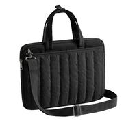 ProCase Sacoche Ordinateur MacBook Pro 14", Bandoulière, Poignées | Bandoulière, Poignées, Sangle de Fixation Valise, Poches Avant et Arrière, Tissu Imperméable et Lavable, Doublure Douce