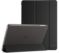 ProCase Shockproof Case for iPad 9.7 Inch 2017/2018 5th/6th Generation, iPad Air 1/2, Protective Cover Case, Stand Function and Sleep, Auto Wake-up ¿ Black
