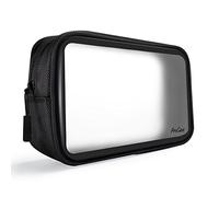 Procase Single Trousse Transparente Anti-Fuite, Pochette de Voyage pour l’Avion, pour Disque Dur, Câbles, Clé USB, Chargeur, Cosmétique, Pochette de Protection Résistant à l'eau