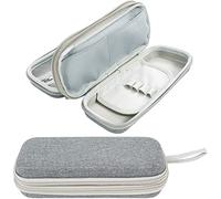 ProCase Trousse Scolaire 2 Compartiments Rigide Antichoc Multi-Poches
