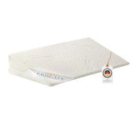 PROCAVE Cale de lit | Coussin en Mousse en Forme de cale | Réhausseur de Matelas Respirant | Fabriqué en Allemagne | Housse Double en Tissu Aloevera | 120 cm x 45 cm x 15/1 cm