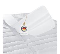 PROCAVE Pont de Matelas pour lit Double, Connexion de Matelas, Pont d’Amour doté d’Une Housse en Tissu éponge, cale-Matelas en Mousse à Froid