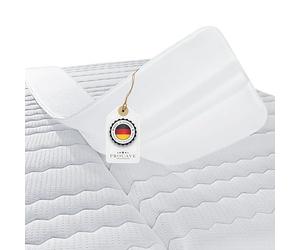 PROCAVE Pont de Matelas pour lit Double, Connexion de Matelas, Pont d’Amour doté d’Une Housse en Tissu éponge, cale-Matelas en Mousse à Froid