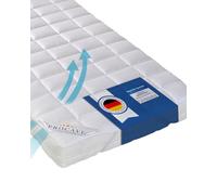 PROCAVE Protège-Matelas en Micro-Confort - Housse de Matelas - Surmatelas Respirant - Fabriqué en Allemagne - Protège-Matelas avec élastiques d'angle, 180 x 210 cm, Blanc