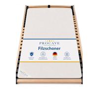 PROCAVE | protège-sommier à Lattes en Feutre de Haute qualité | protège-Matelas | protège-Matelas Respirant réalisé en Feutre aiguilleté | fabriqué en Allemagne | 70x190 cm