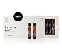 PROCEANIS Ampoules d'acide hyaluronique à boire (acide hyaluronique hautement dosé) - Boisson à l'acide hyaluronique pour une belle peau, des cheveux, des ongles - 100 % végétalien (10 jours de cure