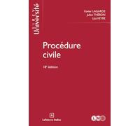 Procédure civile. 18e éd.